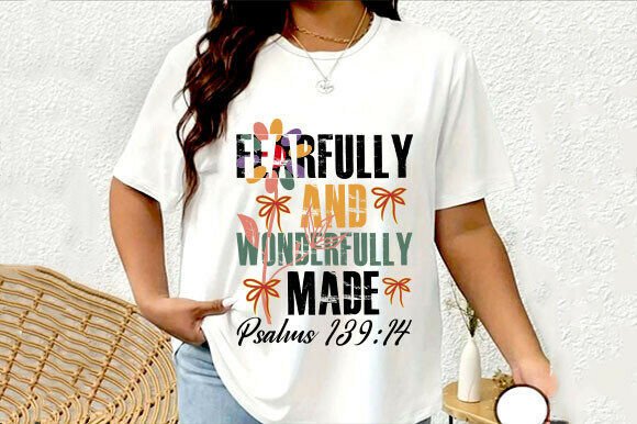 Floral Christian SVG PNG for T-Shirt Designs