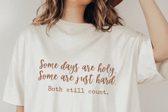 Jesus Faith Some Days Are Holy SVG — T-Shirt Designs