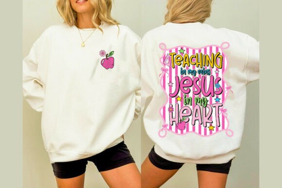 Jesus in My Heart PNG Sublimation