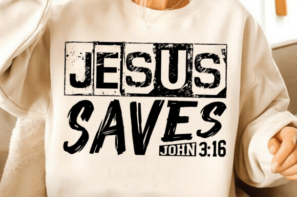 Jesus Saves John 3 16 Svg, Christian Png