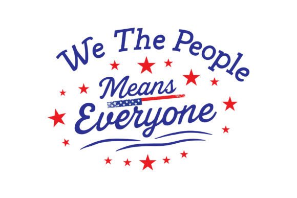 Jesus We the People Means Everyone T-Shirt Designs