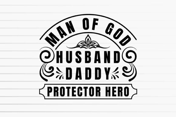 Man of God Father’s Day Christian PNG T-Shirt Designs