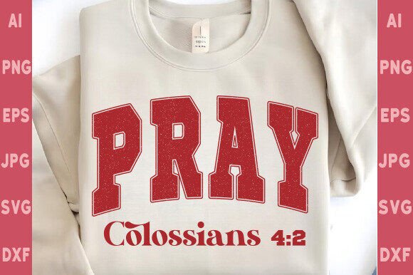 Pray Christian Jesus God PNG Sublimation