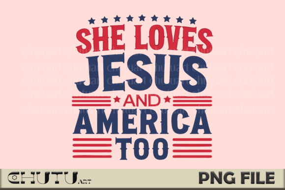 She Loves Jesus PNG – T-Shirt Designs